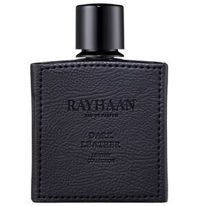 Rayhaan Dark Leather Eau de Parfum EDP Spray for Men 3.4 oz / 100 ml - New